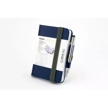 Writing Notebook TROIKA NPP25/DB A7 128 Sheets Blue