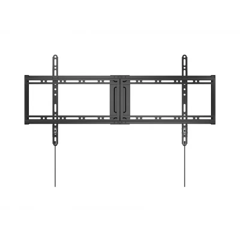 Fixed slim TV wall mount bracket EQUIP for 43 inch–95 inch screens, VESA 200×200–800×400, max load 75 kg, black
