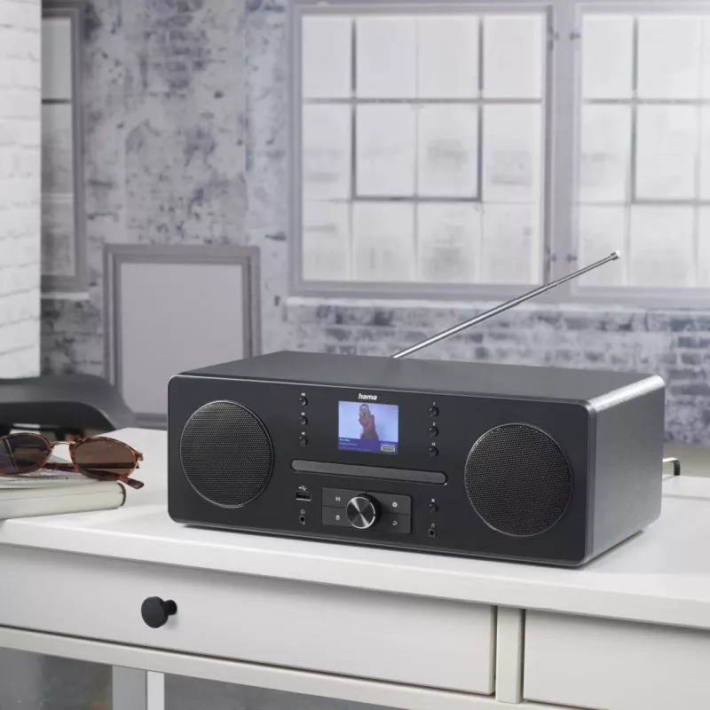 Hama 00054254 radio Personal Digital Black, Grey