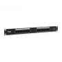 Equip 16-Port Cat.5e Unshielded Patch Panel, Black