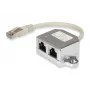 2-Port Cat.5e RJ45 Splitter Equip 127608