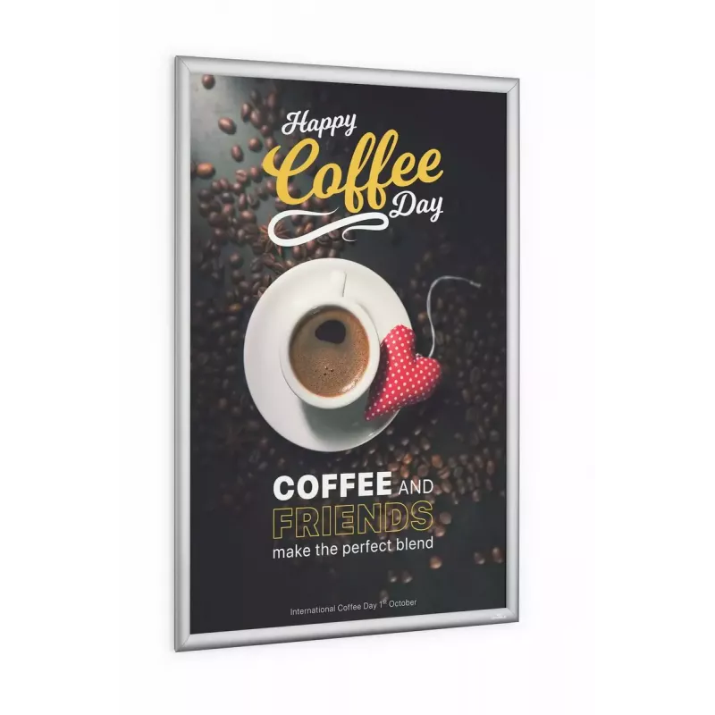 Wall Frame Durable 500923 660 x 900 mm Rectangle Silver Aluminium