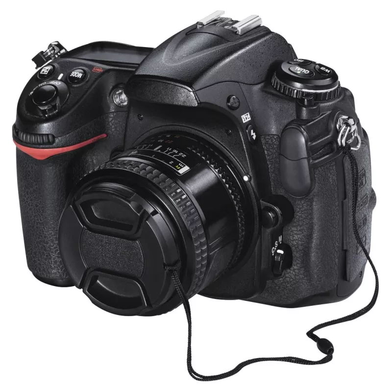 Lens cap Hama Smart-Snap 5.5 cm Black for Digital camera