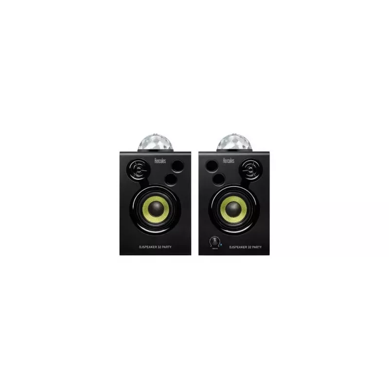 Hercules DJ Speaker 32 Party Black Wired 30 W