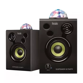 Hercules DJ Speaker 32 Party Black Wired 30 W