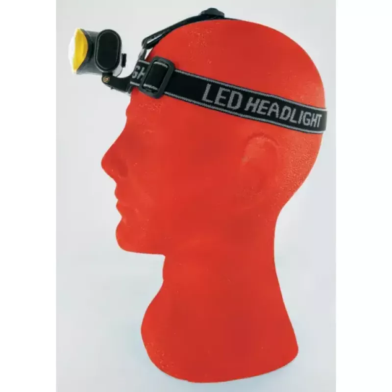 Headband flashlight Schwaiger WLED 40 Black Yellow