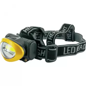 Headband flashlight Schwaiger WLED 40 Black Yellow