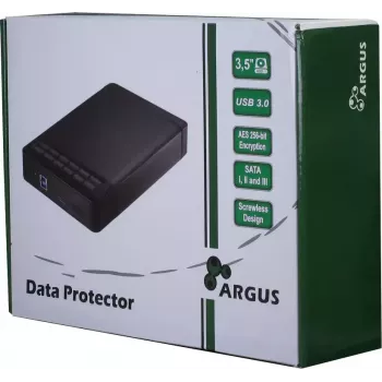 HDD enclosure Inter-Tech Argus GD-35LK01 Black 3.5 inch