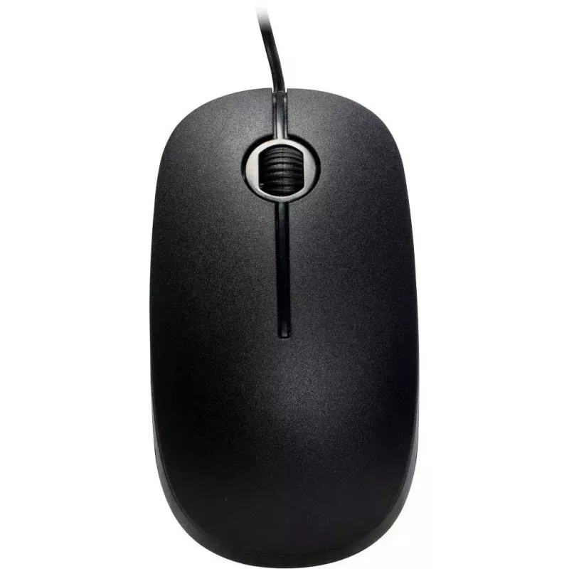 Keyboard Inter-Tech NK-1000EC Mouse included Office USB QWERTY Black