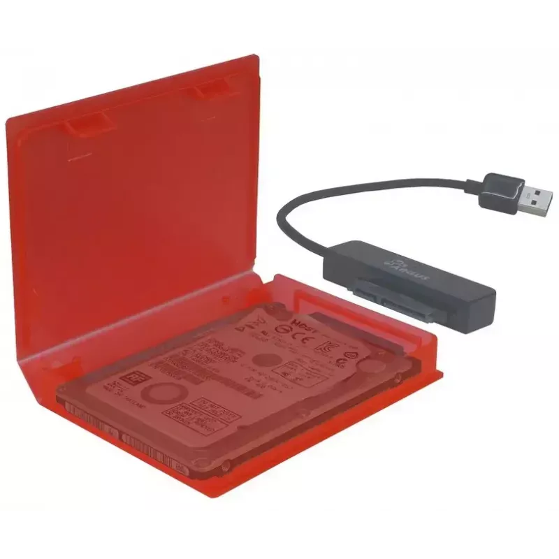 Cover Inter-Tech 88885390 storage drive case