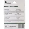 Fan Inter-Tech L-12025 Computer case Fan 12 cm Black Green