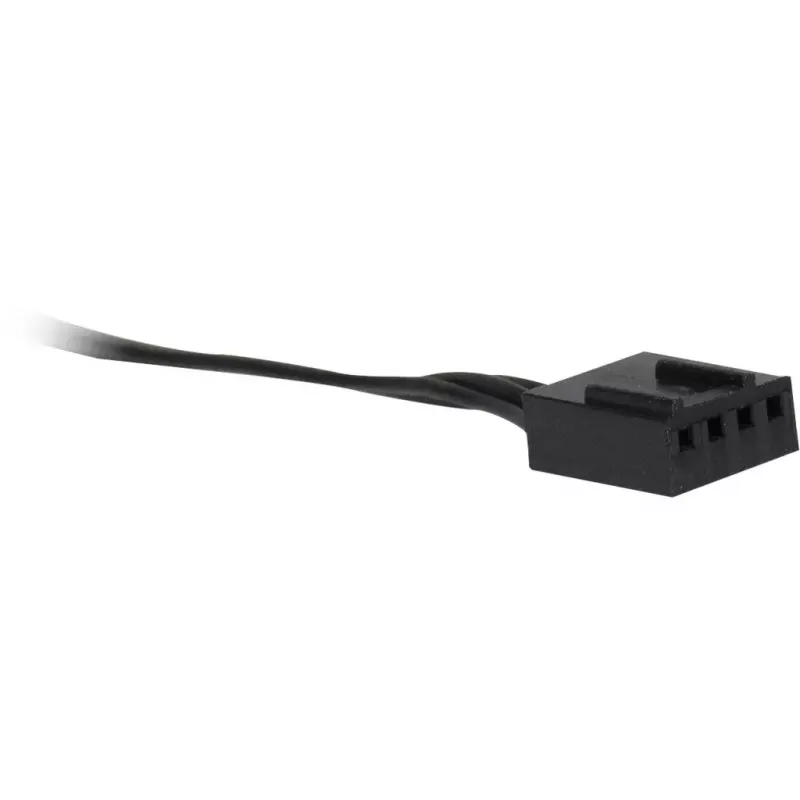 Fan Inter-Tech RS-041 RGB 12 cm Black