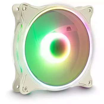 Fan Inter-Tech Argus L-12025W 12 cm White 1200 RPM 30 dB