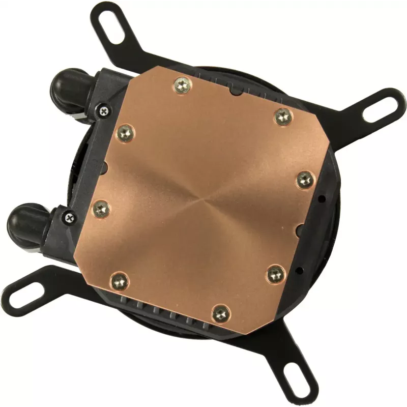 All-in-one liquid CPU cooler INTER-TECH B-360 with 120 mm fan, hydraulic bearing, black