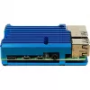 Case Inter-Tech 88887360 for Raspberry Pi 86x56x23mm Blue