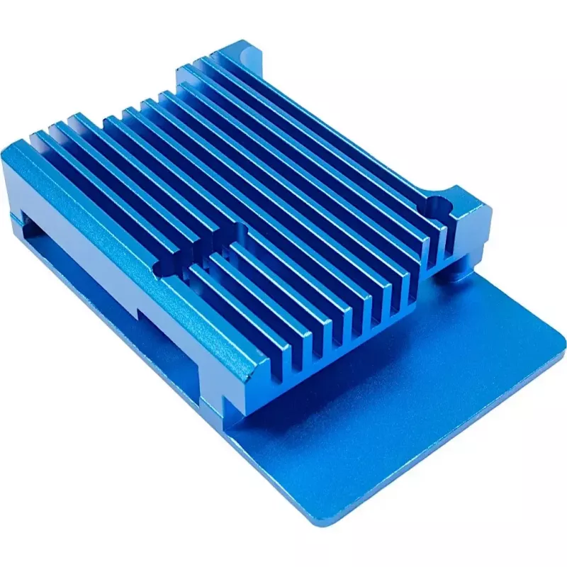 Case Inter-Tech 88887360 for Raspberry Pi 86x56x23mm Blue