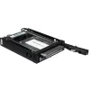 Inter-Tech ST-2523 Black Storage Enclosure Metal Plastic 9.7mm