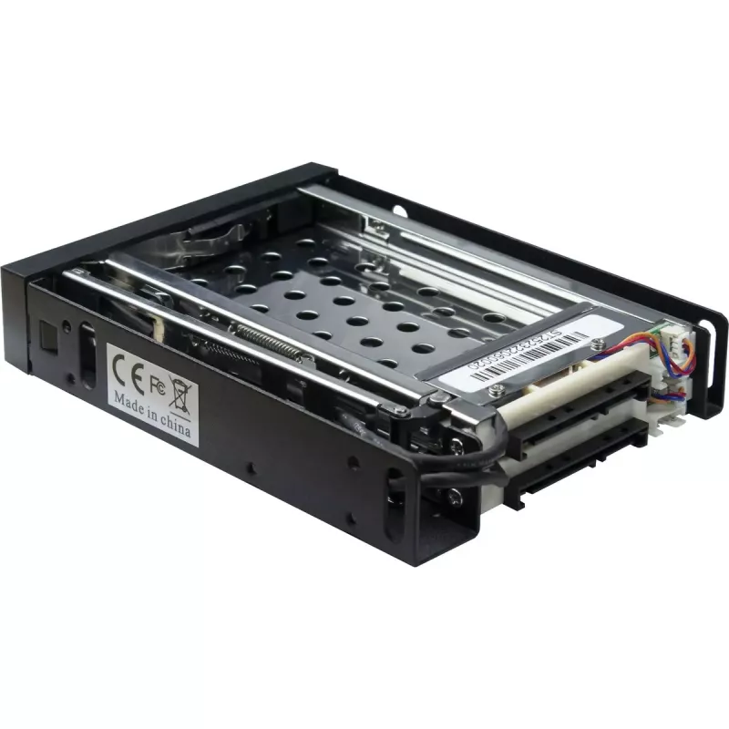 Inter-Tech ST-2523 Black Storage Enclosure Metal Plastic 9.7mm