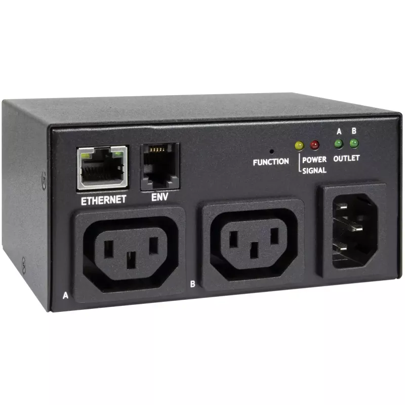 Inter-Tech SD-1021 PDU 2 AC outlets Black Switched