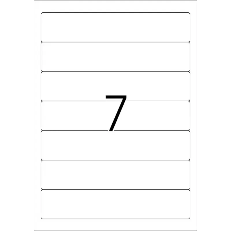 File spine labels HERMA A4 192x38 mm 70 pcs