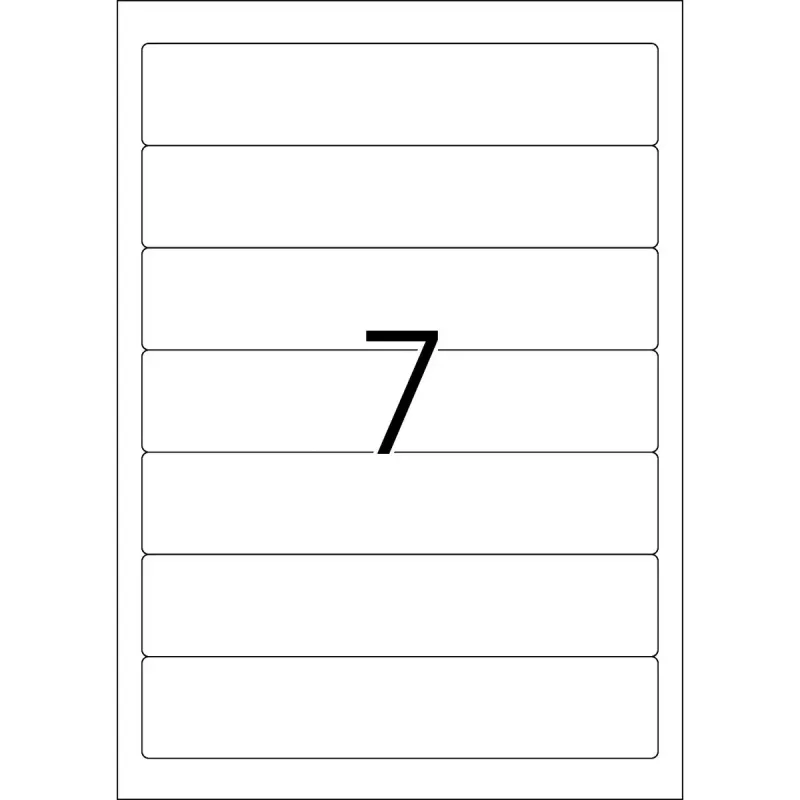 File spine labels HERMA A4 192x38 mm 70 pcs