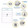 File spine labels HERMA A4 192x38 mm 70 pcs