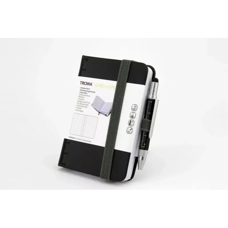 Writing Notebook TROIKA NPP25/BK A7 128 Sheets Black