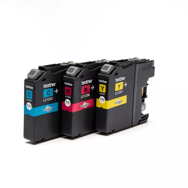 Brother LC123RBWBPDR ink cartridge 1 pc(s) Original Cyan, Magenta, Yellow