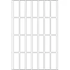 Multi-purpose labels HERMA 13x40 mm white Movables/removable paper matt 896 pcs