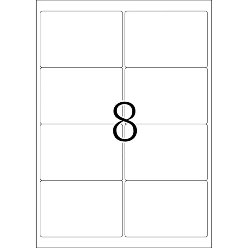 Self-adhesive label HERMA 4575 Removable White 160 pc(s)