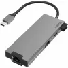 Hama 00200109 laptop dock/port replicator USB 3.2 Gen 1 (3.1 Gen 1) Type-C Grey