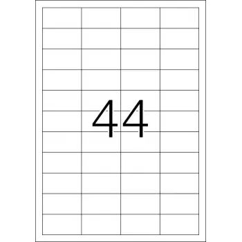Self-adhesive printer label HERMA Labels Premium A4 48.3x25.4 mm