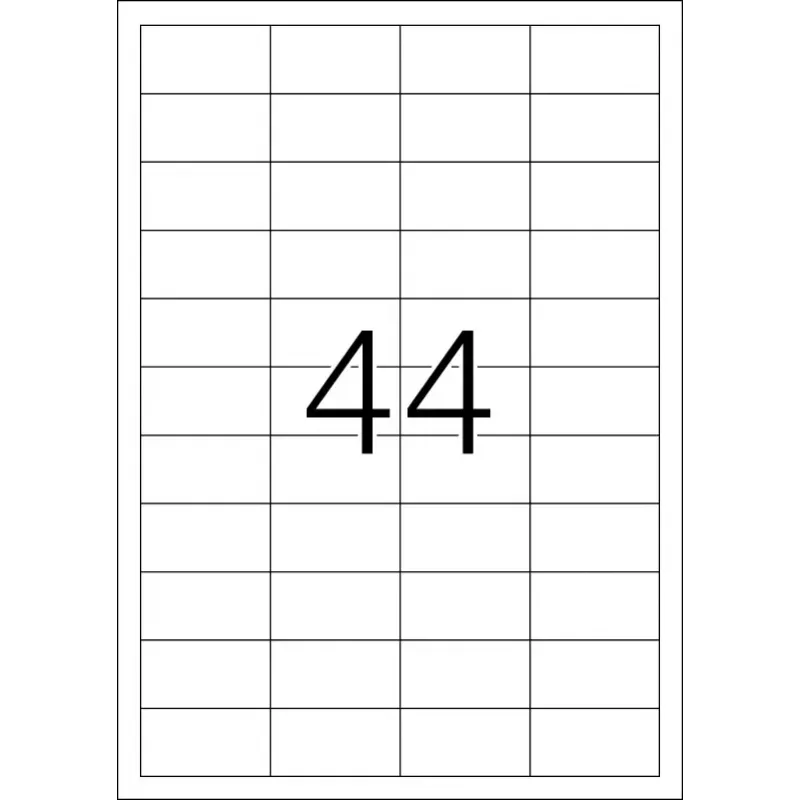 Self-adhesive printer label HERMA Labels Premium A4 48.3x25.4 mm