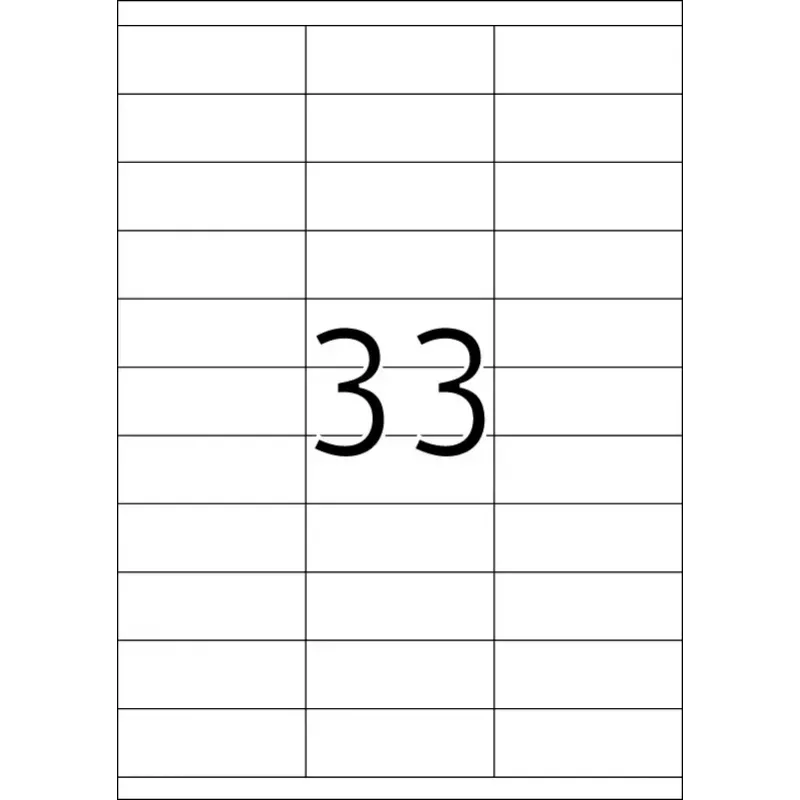 Self-adhesive printer label HERMA Labels Premium A4 70x25.4 mm