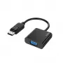 Hama 00200337 video cable adapter DisplayPort VGA (D-Sub) Black