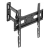 Manhattan Wall Mount for TV & Monitors (Full Motion), For screens 32 inch to 55 inch, VESA compatibility: all between 100x100mm to 400x400mm - check the dimensions of the four mounting holes on back of screen to ensure it fits, Max 35kg, Black, Bracket