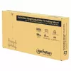 Manhattan Ceiling Mount for TV & Monitors, For screens: 37 inch to 65 inch, Adjustable height: 70-157 cm, VESA compatibility: all between 200x200 to 600x400mm - check the dimensions of the four mounting holes on back of screen to ensure it fits, Max 50kg, LFD, Bracket