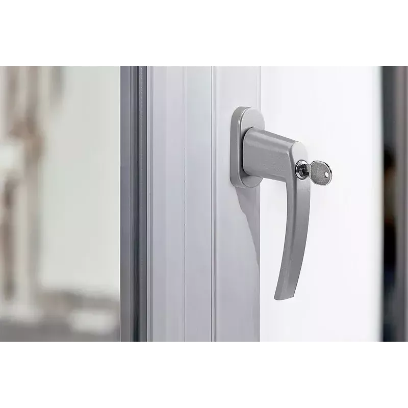 Window locking handle Olympia FGS 100 Silver