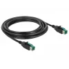 Power cable DeLOCK 85495 Black 4 m PoweredUSB