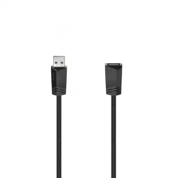 Hama 00200621 USB cable USB 2.0 5 m USB A Black