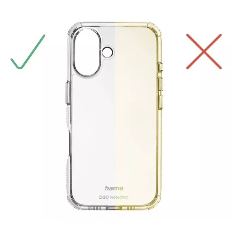 Hama Extreme Protect mobile phone case 15.5 cm (6.1 inch) Cover Transparent