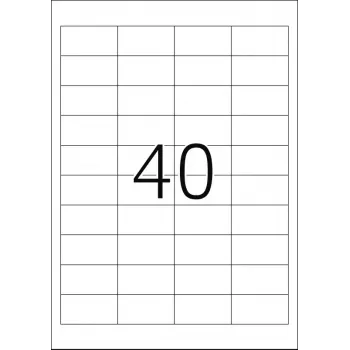 Self-adhesive printer label HERMA Labels Premium A4 48.5x25.4 mm