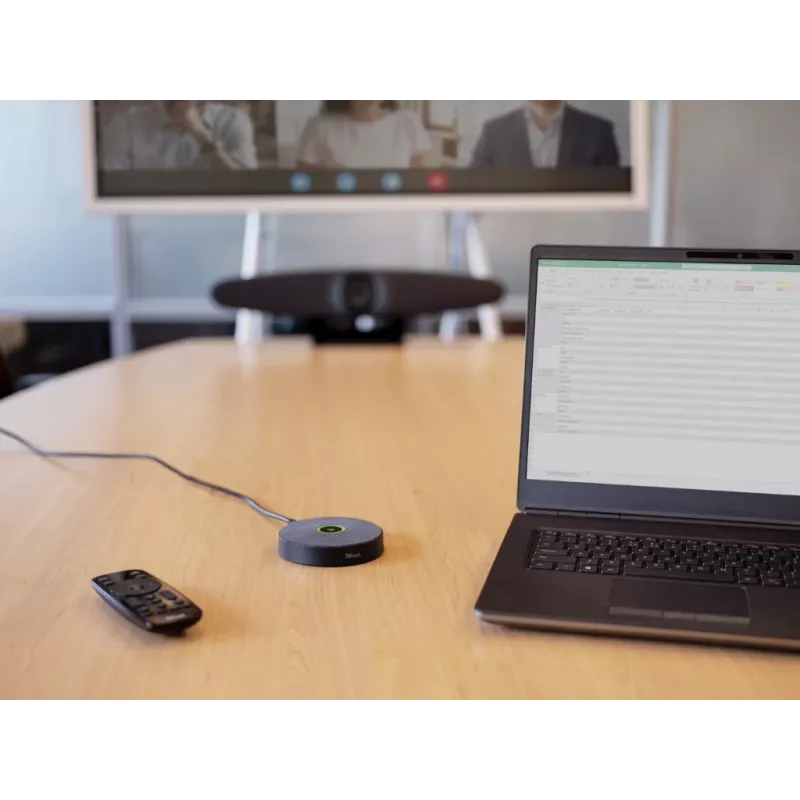 Trust IRIS Black Conference microphone