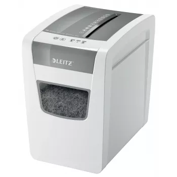 Leitz IQ Slim Home Office Paper Shredder P4, Cross shredding, 22 cm, 4 x 28 mm, 23 L, 225 sheets, 58 dB