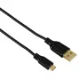 Hama 0.75m, USB2.0-A/USB2.0 Micro-B USB cable USB A Micro-USB B Black