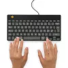 R-Go Tools Ergonomic keyboard R-Go Compact Break, compact keyboard with break software, QWERTY (NORDIC), wired, black