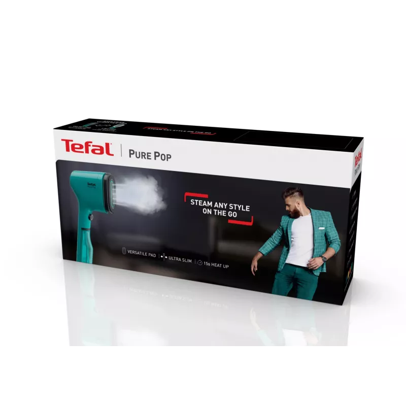 Tefal Pure Pop DT2024 Handheld garment steamer 0.07 L 1300 W Green