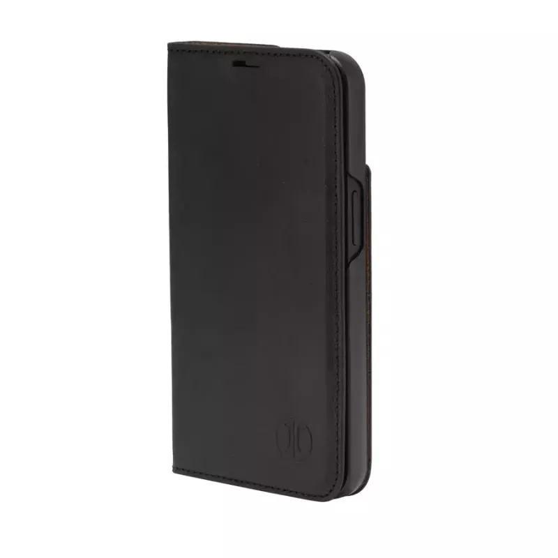 Folio Case JT BERLIN BookCase Tegel Black for iPhone 15 Pro 15.5 cm