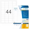 Self-adhesive printer label HERMA Labels transparent matt A4 48.3x25.4 mm film 1100 pcs