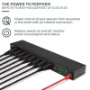 Lindy IPower Switch Classic 8, 220 V, 1.48 kg, 483 x 90 x 43 mm